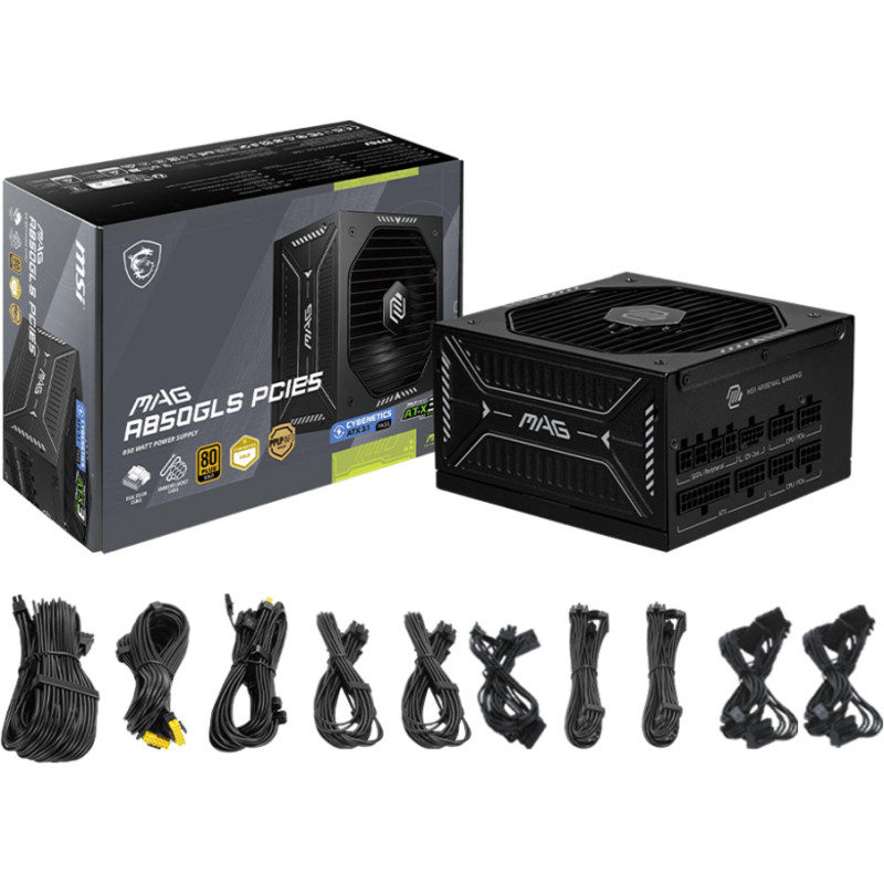 Блок питания MSI MAG A850GLS PCIE5
