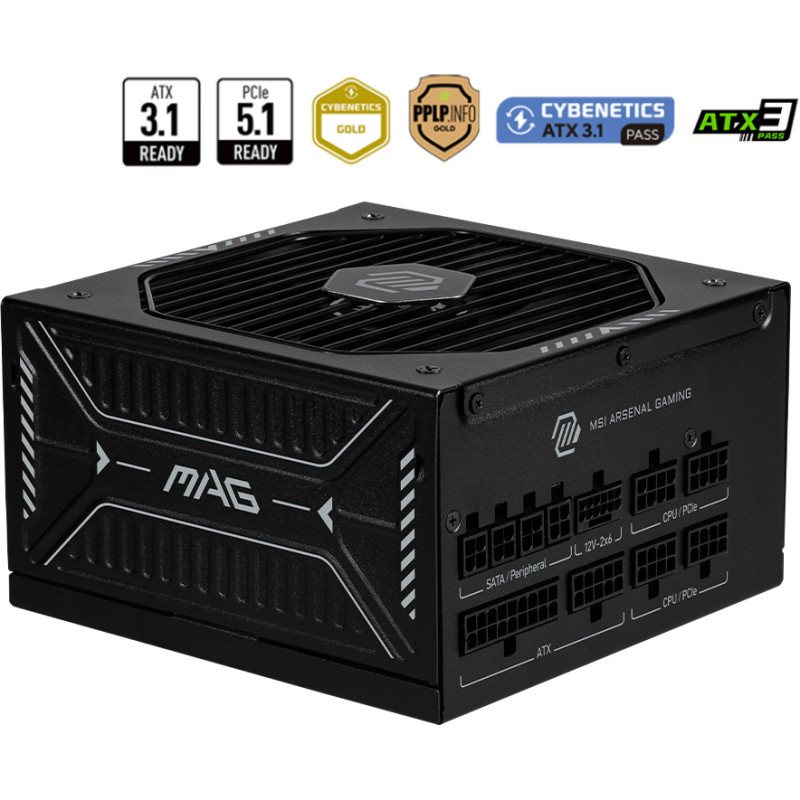 Блок питания MSI MAG A1000GLS PCIE5