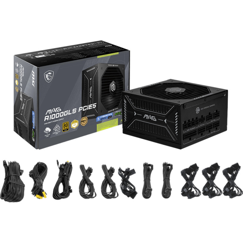 Блок питания MSI MAG A1000GLS PCIE5