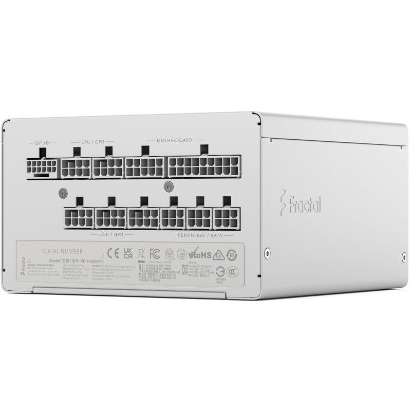 Блок питания Fractal Design Ion 3 Gold 1000W White (FD-P-IA3G-101-EU-WT)