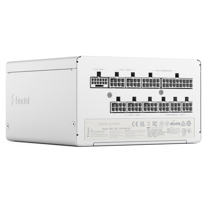 Блок питания Fractal Design Ion 3 Gold 1000W White (FD-P-IA3G-101-EU-WT)