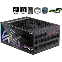 Блок живлення MSI MPG Ai1300TS PCIE5