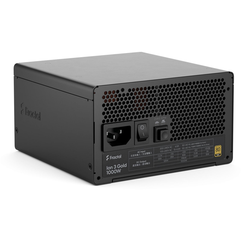 Блок питания Fractal Design Ion 3 Gold 1000W (FD-P-IA3G-100)