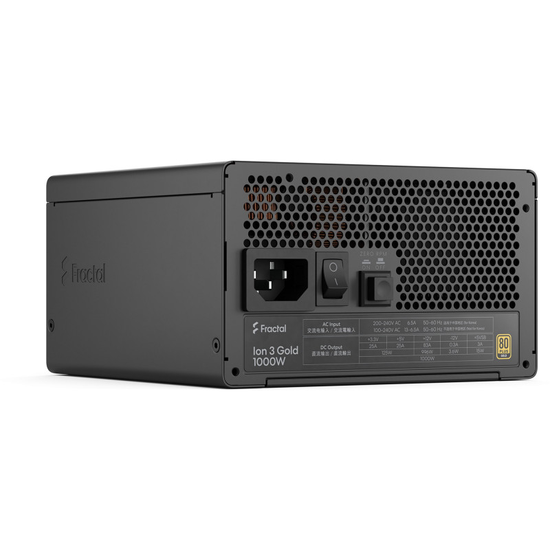 Блок питания Fractal Design Ion 3 Gold 1000W (FD-P-IA3G-100)