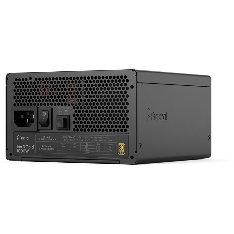 Блок питания Fractal Design Ion 3 Gold 1000W (FD-P-IA3G-100)