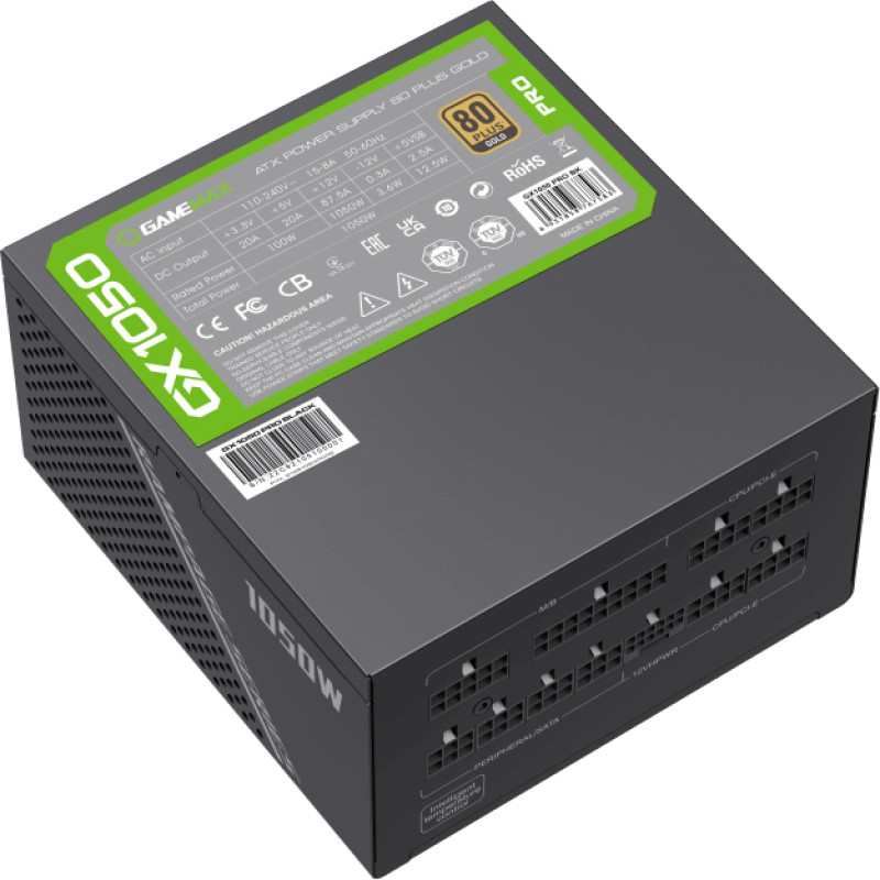 Блок питания GAMEMAX GX-1050 PRO BK (ATX3.0 PCIe5.0