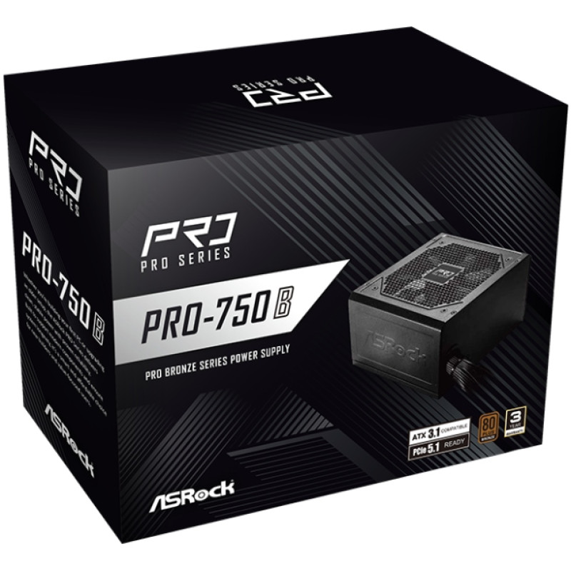 Блок живлення ASRock PRO-750B
