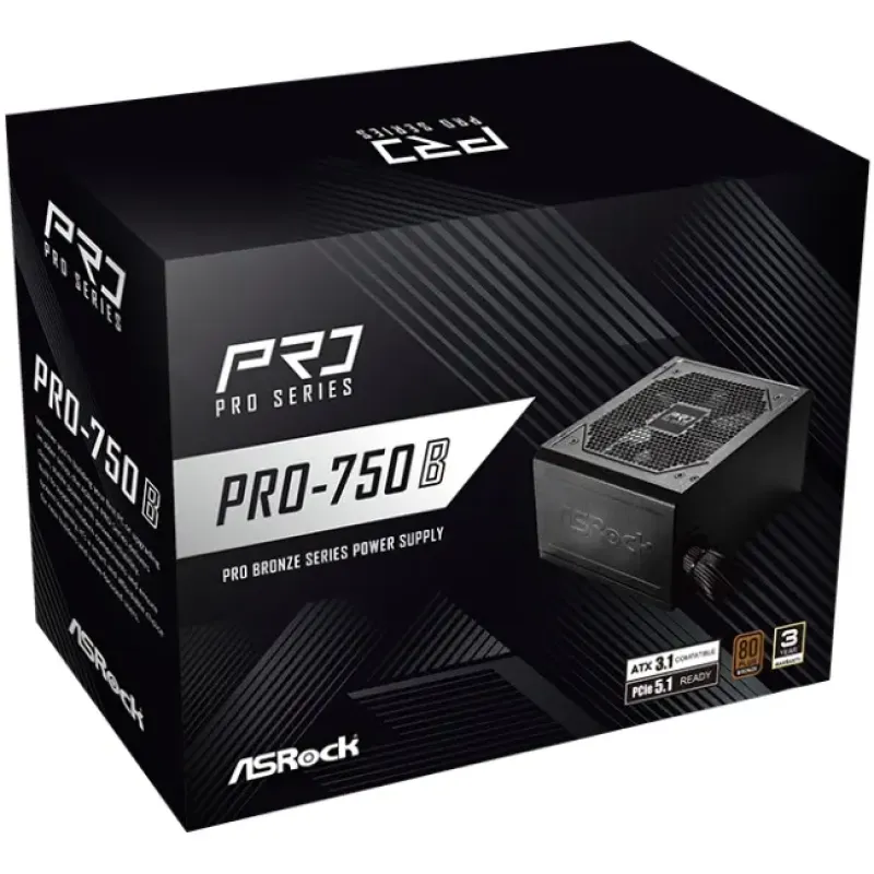Блок питания ASRock PRO-750B