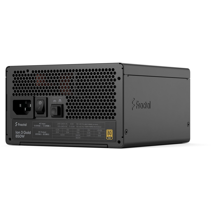 Блок питания Fractal Design Ion 3 Gold 850W (FD-P-IA3G-850)