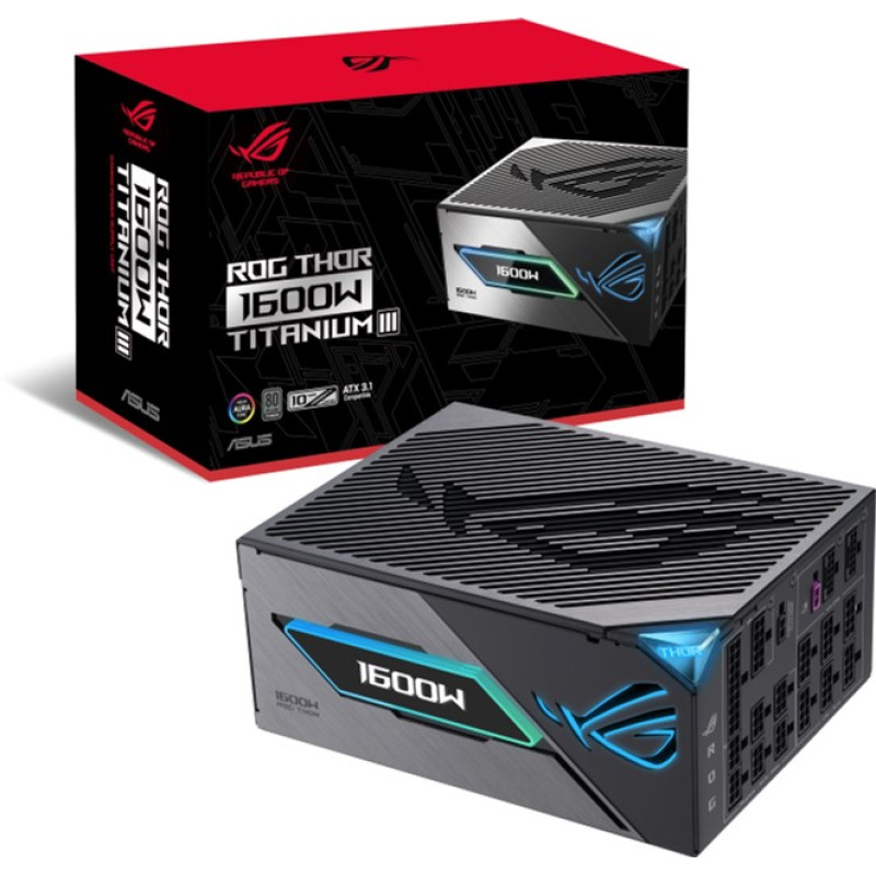 Блок живлення ASUS ROG-THOR-1600T3-GAMING (90YE00V1-B0NA00)