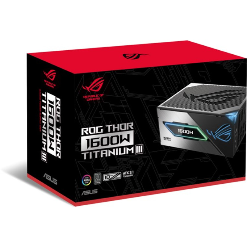 Блок живлення ASUS ROG-THOR-1600T3-GAMING (90YE00V1-B0NA00)