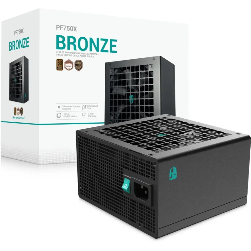 Блок живлення DeepCool GamerStorm 750W PF750X (R-PF750X-HD0B-JGEU)