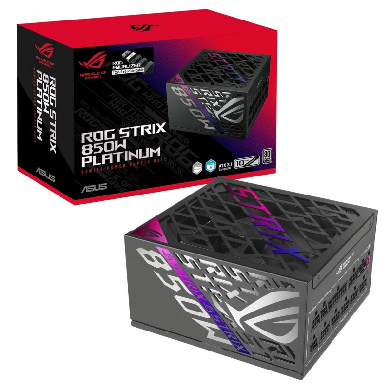 Блок живлення Asus ROG Strix 850W Platinum ROG Equalizer (90YE00W8-B0NA00)