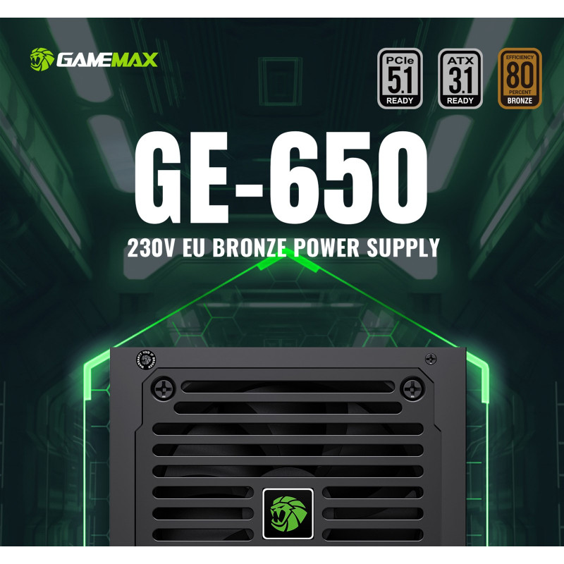 Блок живлення Gamemax GE-650