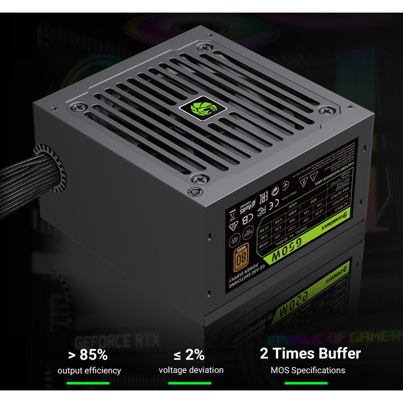 Блок живлення Gamemax GE-650
