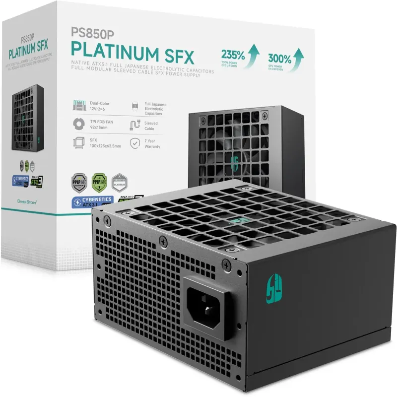 Блок живлення DeepCool GamerStorm PS850P 850W (R-PS850P-FE0B-JGEU)