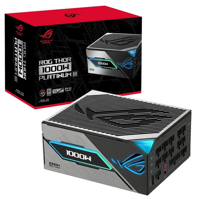 Блок живлення Asus ROG Thor 1000W Platinum III ROG Equalizer (90YE00V8-B0NA00)