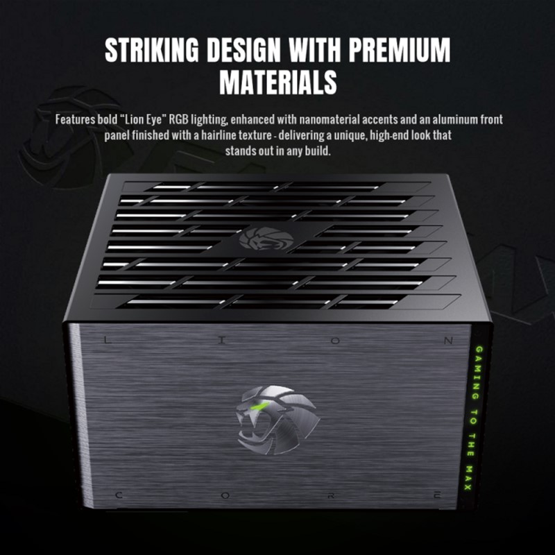 Блок питания GAMEMAX Lion core 1200P
