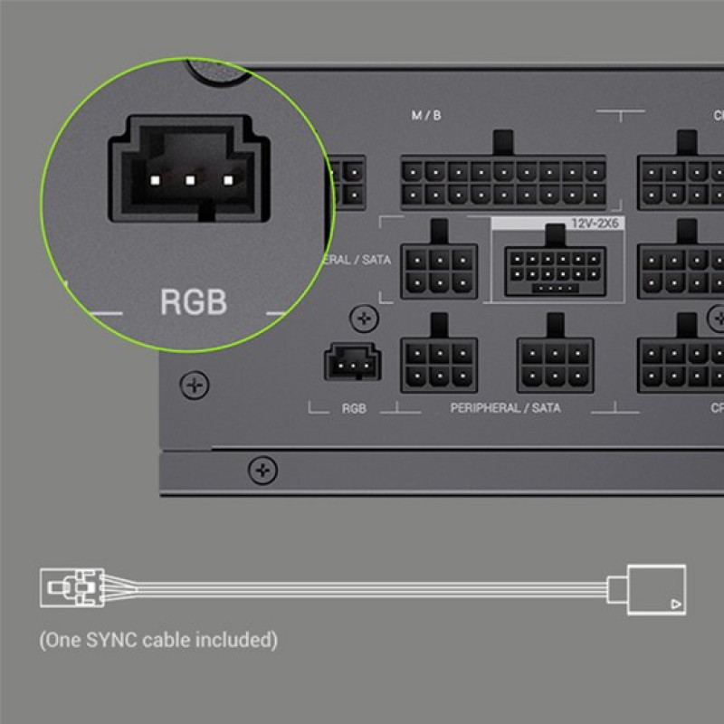 Блок питания GAMEMAX Lion core 1200P