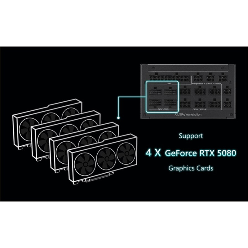 Блок живлення ASUS 2200W PRO-WS-2200P (90YE00Z1-B0NA00)