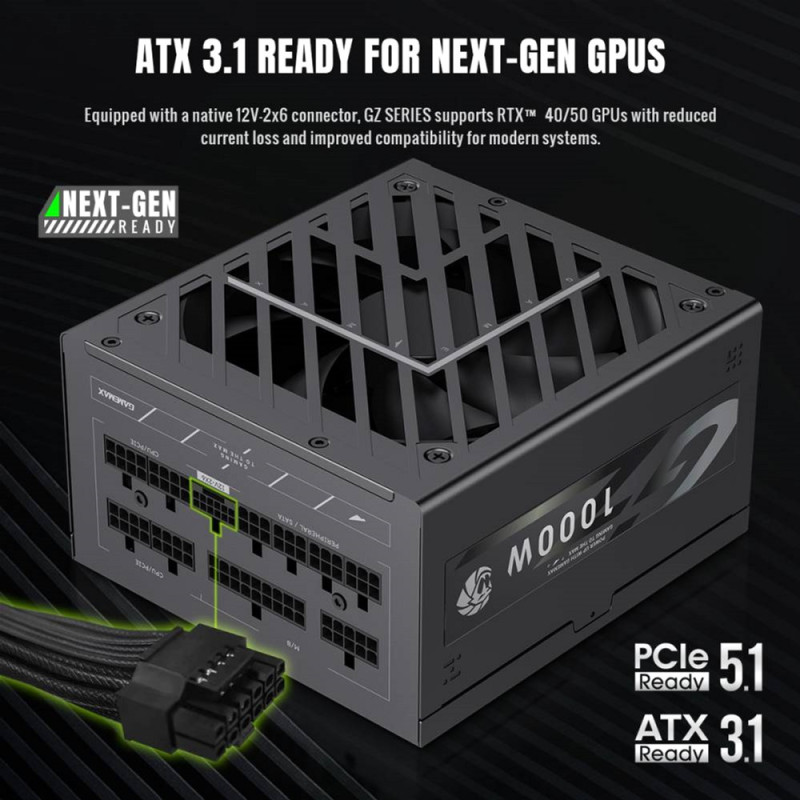 Блок питания Gamemax GZ 1000G BK