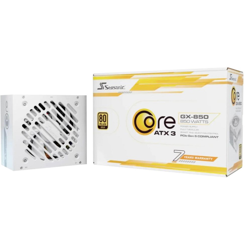 SEASONIC CORE GX-850-ATX31 WHITE