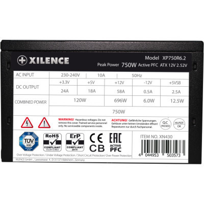 XILENCE XP750R6.2 BULK