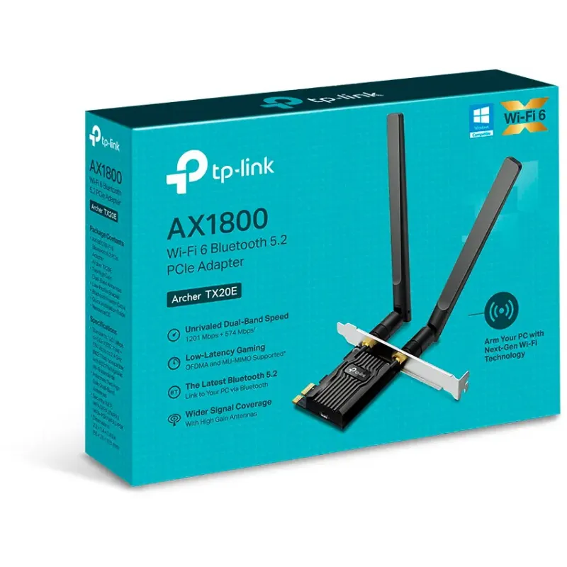 Мережевий адаптер TP-LINK Archer TX20E