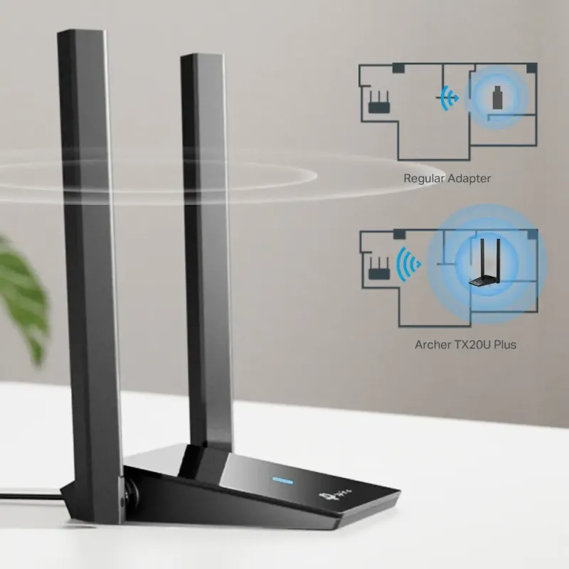 Мережевий адаптер TP-Link Archer TX20U Plus