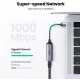 Сетевой адаптер UGREEN CM199 USB-C to Ethernet Adapter Grey (50737)