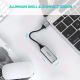 Мережевий адаптер UGREEN CM199 USB-C to Ethernet Adapter Grey (50737)