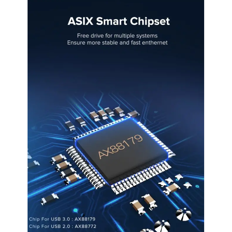 Мережевий адаптер UGREEN CM209 USB 3.0 Grey (50922)