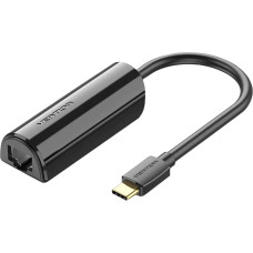 Мережевий адаптер Vention USB-C to Gigabit Ethernet Adapter Black (CFBBB)