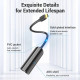 Мережевий адаптер Vention USB-C to Gigabit Ethernet Adapter Black (CFBBB)