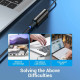 Мережевий адаптер Vention USB-C to Gigabit Ethernet Adapter Black (CFBBB)