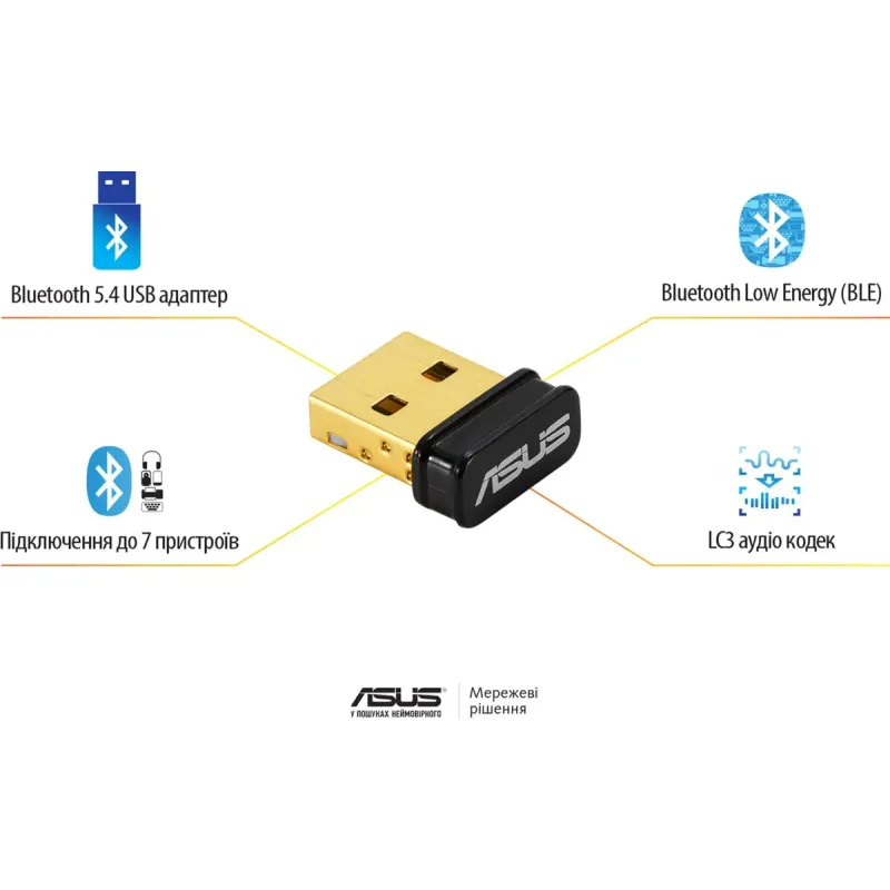 Сетевой адаптер Asus  USB-BT540