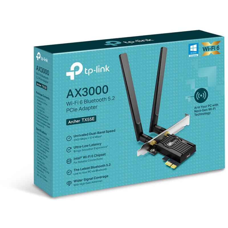 Сетевой адаптер TP-Link Archer TX55E