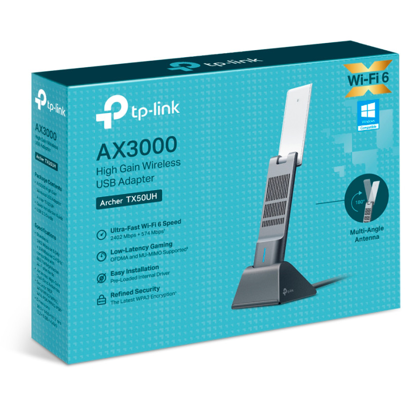 Сетевой адаптер TP-Link Archer TX50UH