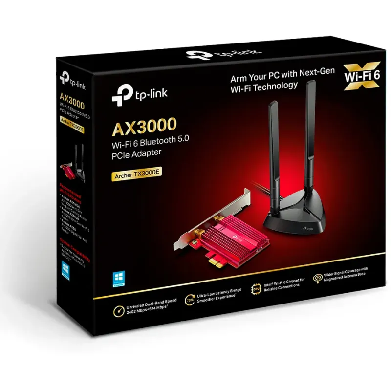 Мережевий адаптер TP-Link Archer TX3000E
