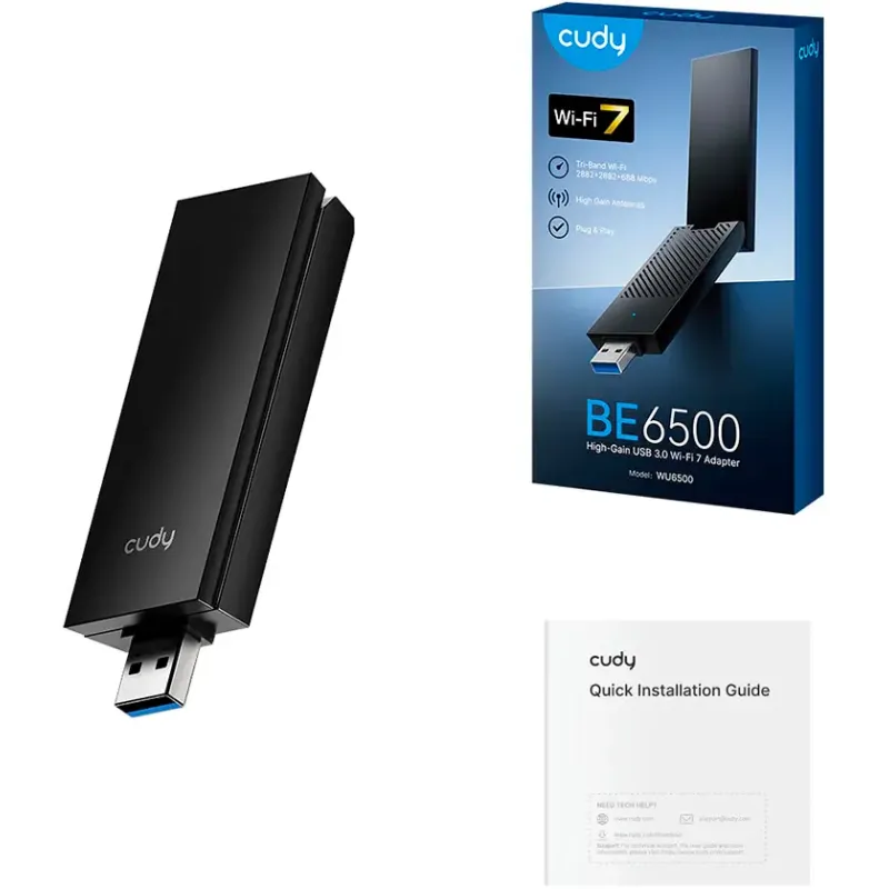 Сетевой адаптер Cudy WU6500