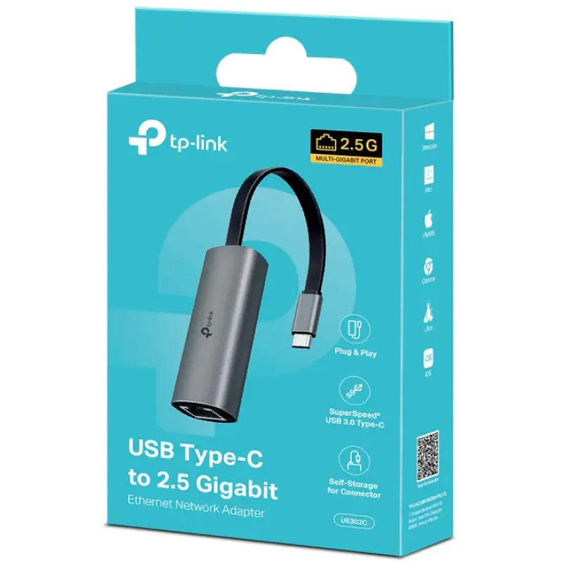 Сетевой адаптер TP-LINK UE302C