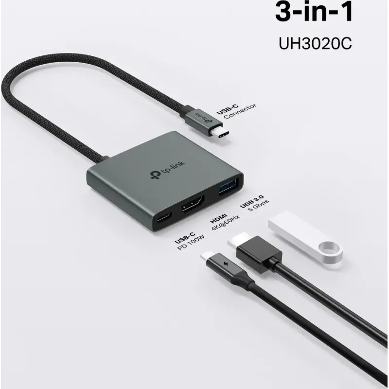 Сетевой адаптер TP-LINK UH3020C