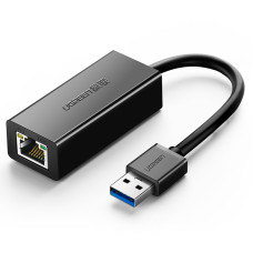 Мережевий адаптер UGREEN CR111 USB 3.0 Ethernet адаптер 1Gbps black (20256)