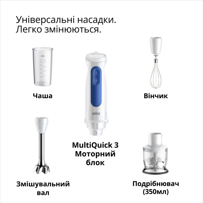 Блендер Braun MQ30202MWH