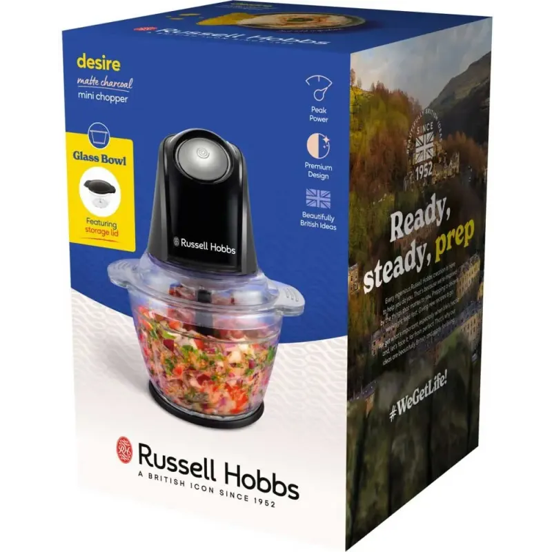Блендер Russell Hobbs 27131-56 Matte Charcoal Mini Chopper