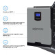 Гибридный инвертор Solarverse Ampere 5kW 48V 1 MPPT 220V Однофазний (SV5048A)