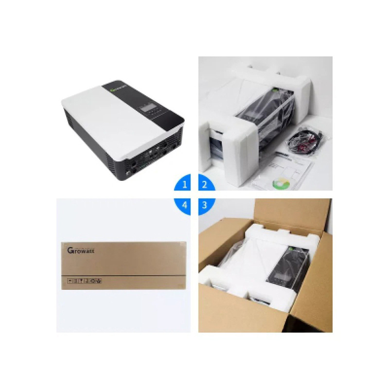 Гібридний інвертор Growatt SPF3500ES 3500W (SPF3500ES)