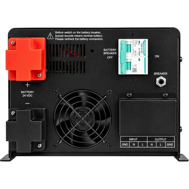 Гібридний інвертор Prologix 3600VA (2500Вт) (PLP2500W24V)