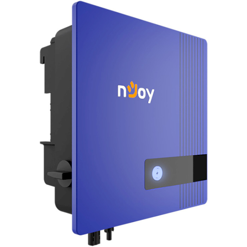 Гібридний інвертор NJOY Astris 1F, 40A (2x20A), LED + APP, Bluetooth, WiFi, IP65 (5K/1P2T2)