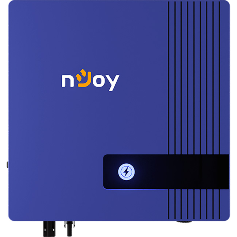 Гібридний інвертор NJOY Astris 1F, 40A (2x20A), LED + APP, Bluetooth, WiFi, IP65 (5K/1P2T2)